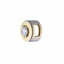 Подвеска из желтого золота с бриллиантом (изготовление)