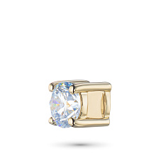 Подвеска из желтого золота (изготовление) с бриллиантом