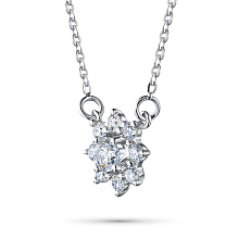 Колье из белого золота c бриллиантами