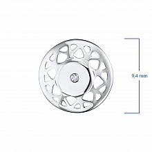 Подвеска из серебра с бриллиантом (изготовление)
