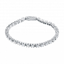 Браслет из белого золота с бриллиантами (изготовление)