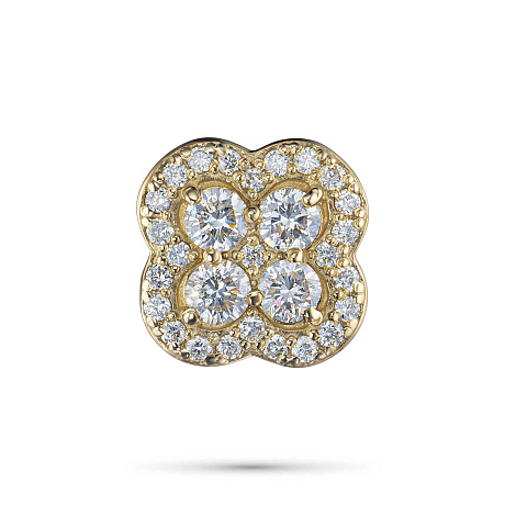 Подвеска из желтого золота