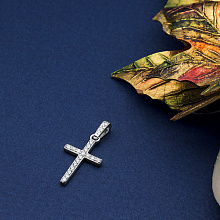 Подвеска из белого золота с бриллиантами (изготовление)