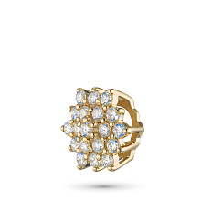 Подвеска из желтого золота c бриллиантами