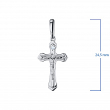 Подвеска из белого золота с бриллиантом (изготовление)