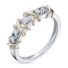 Кольцо из белого золота с бриллиантом (изготовление)