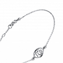 Браслет из серебра (изготовление) с бриллиантом