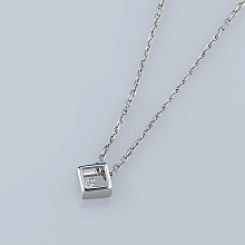 Подвеска из серебра (изготовление) с бриллиантом