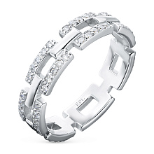 Кольцо из белого золота с бриллиантами (изготовление)