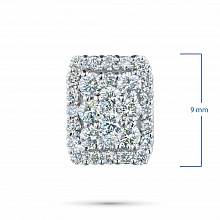 Подвеска из белого золота с бриллиантами (изготовление)