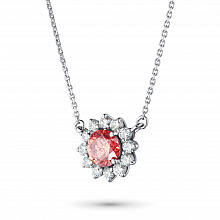 Колье из белого золота (изготовление) с бриллиантами