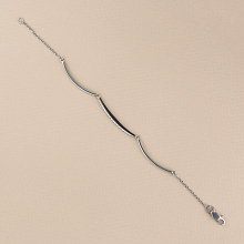 Браслет из белого золота с бриллиантами (изготовление)