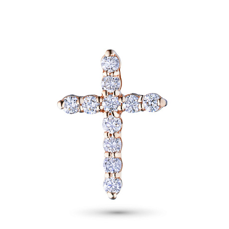 Подвеска из красного золота