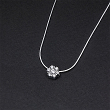 Подвеска из белого золота с бриллиантами (изготовление)