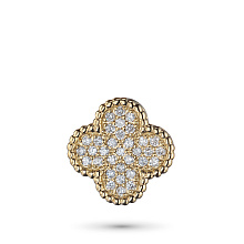 Подвеска из желтого золота с бриллиантами