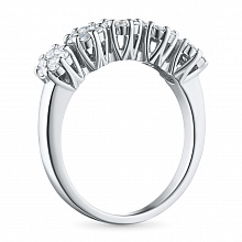 Кольцо из белого золота с бриллиантами (изготовление)