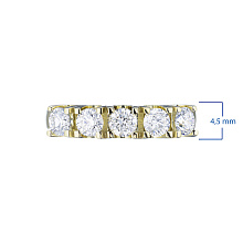 Кольцо из белого золота с бриллиантами (изготовление)