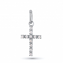 Подвеска из белого золота с бриллиантами (изготовление)