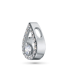 Подвеска из белого золота c бриллиантами