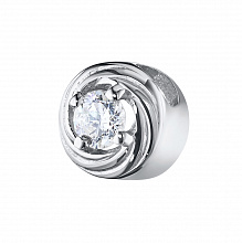 Подвеска из белого золота с бриллиантом (изготовление)