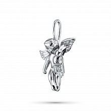 Подвеска из серебра (изготовление) с бриллиантом