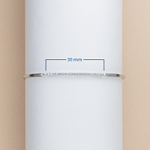 Браслет из белого золота с бриллиантами (изготовление)