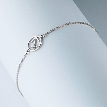 Браслет из серебра (изготовление) с бриллиантом