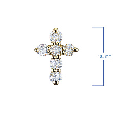 Подвеска из белого золота с бриллиантами (изготовление)