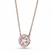 Колье из красного золота с бриллиантами (изготовление)