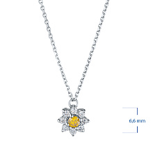 Колье из белого золота (изготовление) с бриллиантами