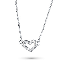 Колье из белого золота с бриллиантами (изготовление)