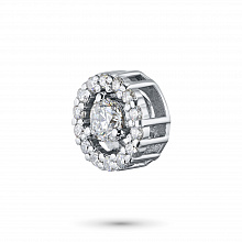 Подвеска из белого золота с бриллиантами (изготовление)