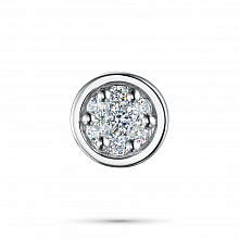 Подвеска из белого золота с бриллиантами (изготовление)