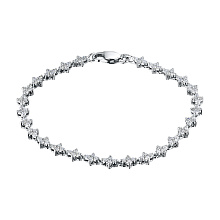 Браслет из белого золота c бриллиантами