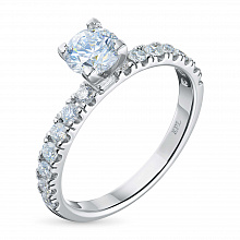 Кольцо из золота с бриллиантами (изготовление)