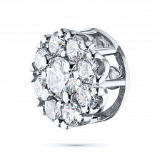 Подвеска из белого золота с бриллиантами (изготовление)