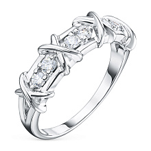 Кольцо из белого золота (изготовление) с бриллиантом