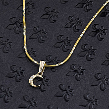 Подвеска из желтого золота с бриллиантом (изготовление)