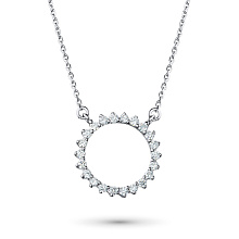 Колье из желтого золота с бриллиантами (изготовление)