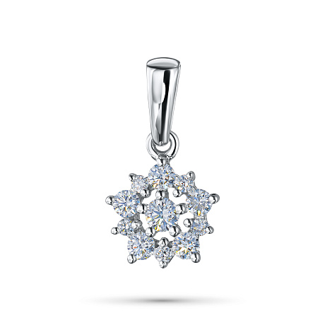 Подвеска из белого золота