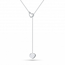 Колье из белого золота с бриллиантом (изготовление)