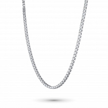 Колье из белого золота с бриллиантами (изготовление)