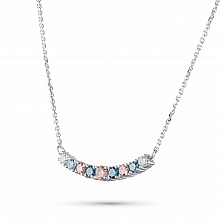 Колье из белого золота (изготовление) с бриллиантами