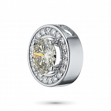 Подвеска из белого золота с бриллиантами (изготовление)