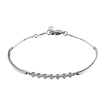 Браслет из белого золота c бриллиантами