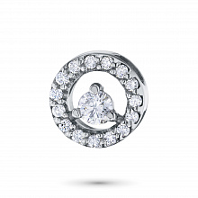 Подвеска из белого золота с бриллиантами (изготовление)