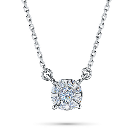 Колье из серебра