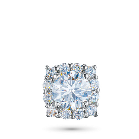 Подвеска из белого золота