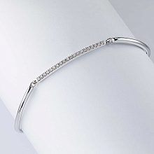 Браслет из белого золота c бриллиантами