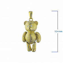 Подвеска из серебра с бриллиантами (изготовление)